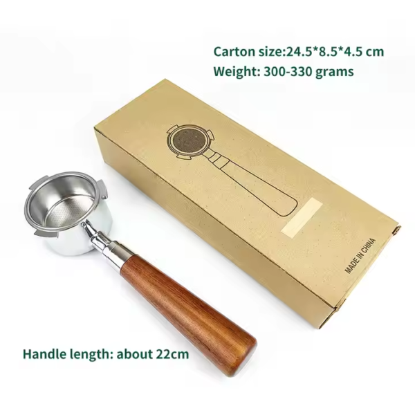 51/54/58 mm Portafilter Bottomless 2/3 Ears Coffee Espresso Portafilter for Coffee Machine - Image 2