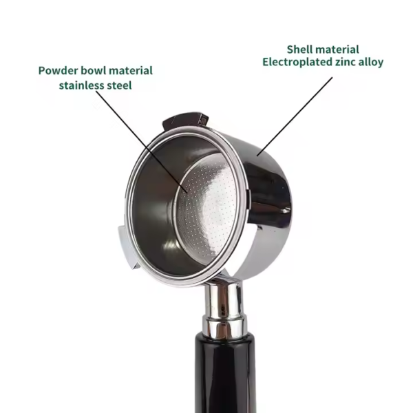 51/54/58 mm Portafilter Bottomless 2/3 Ears Coffee Espresso Portafilter for Coffee Machine - Image 6
