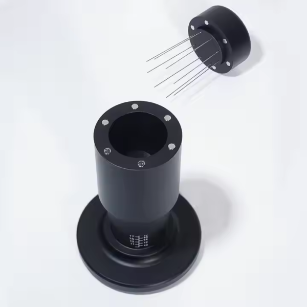 2 in 1 Constant Pressure Tamper 51mm 53mm 58mm Adjustable Height Barista Tools Espresso Coffee Tamper with WDT Tool - Image 2