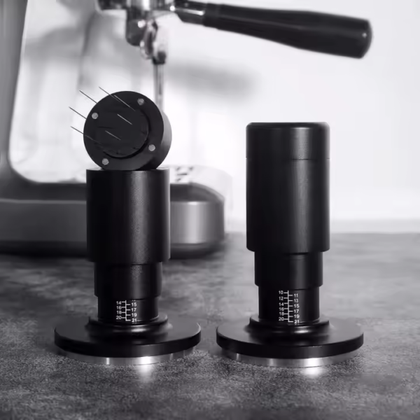 2 in 1 Constant Pressure Tamper 51mm 53mm 58mm Adjustable Height Barista Tools Espresso Coffee Tamper with WDT Tool - Image 5