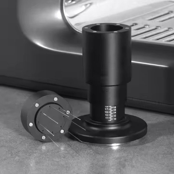 2 in 1 Constant Pressure Tamper 51mm 53mm 58mm Adjustable Height Barista Tools Espresso Coffee Tamper with WDT Tool - Image 7
