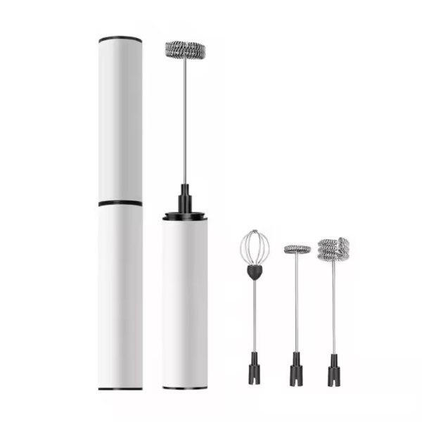 2 Speed High Quality Portable Rechargeable Stainless Steel Electric Milk Frother Coffee Frother for Milk Matcha Cappcinuo - Image 3