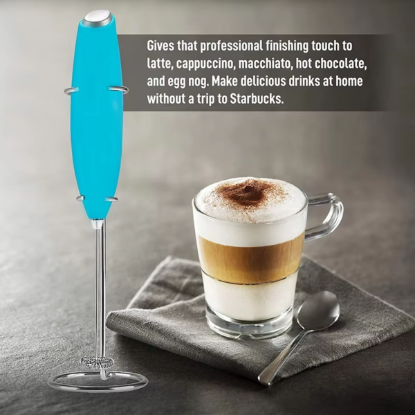 Pailite High Quality Hand Milk Frother Battery Operated Handheld Milk Frother Electric Milk Coffee Foam Frother - Image 3