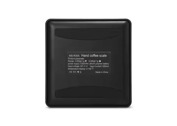 5kg 0.1g USB Charged Digital Scale with Auto Tare & Timer Free Logo Print for Baking and Coffee - Image 2