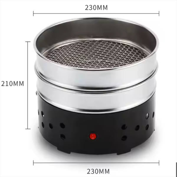 500g Double-layer Electric Coffee Bean Heat Dissipation Cooling Machine for Home Cafe Roasting Cooling Rich Flavour - Image 5