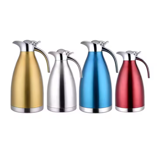New European Style Colorful Promotional Hot Selling 201/304 Stainless Steel Vacuum Flask/coffee Pot/thermos Flask Kettle