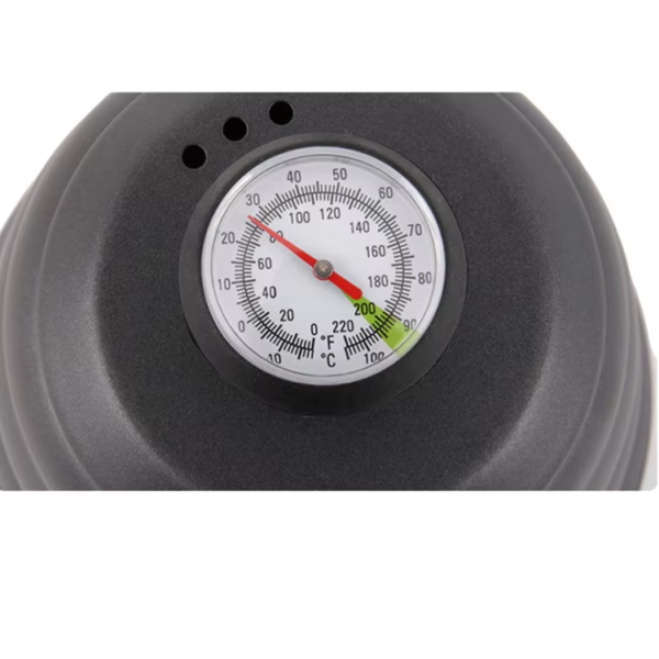 40oz 1200ml Black Hand Drip Pour Over Gooseneck Coffee Kettle Long Narrow Spout Coffee Pot With Thermometer - Image 2