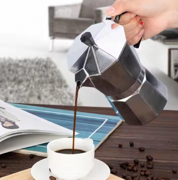 Pressure Extraction Cuban Italian Espresso Greca Coffee Maker Brewer Percolator Stove Top Coffee Maker Moka Pot - Image 4
