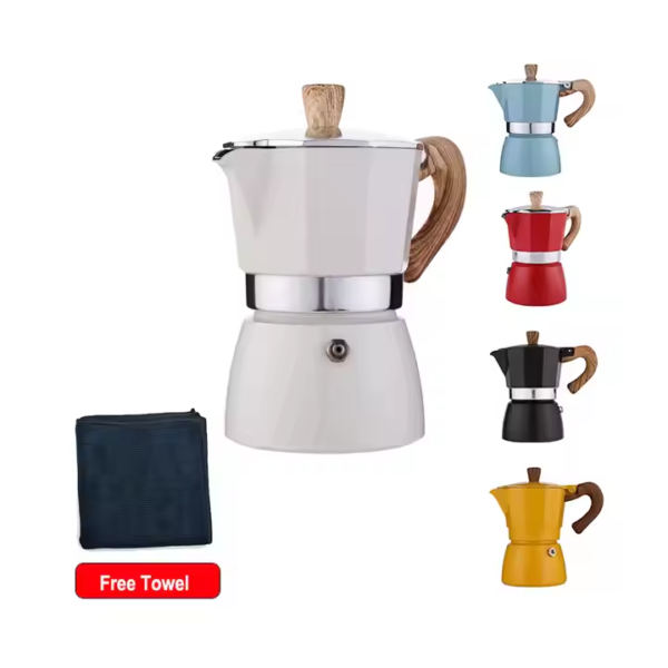 Aluminum Moka Pot Espresso Coffee Maker for Coffee Tea Sets Product