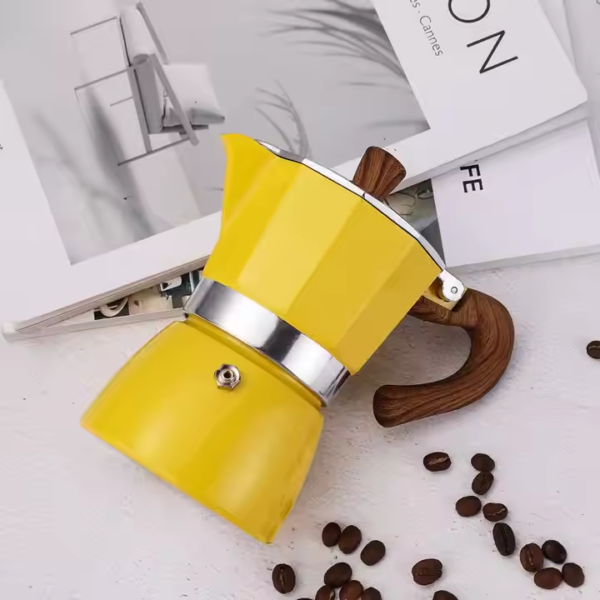 Aluminum Moka Pot Espresso Coffee Maker for Coffee Tea Sets Product - Image 4