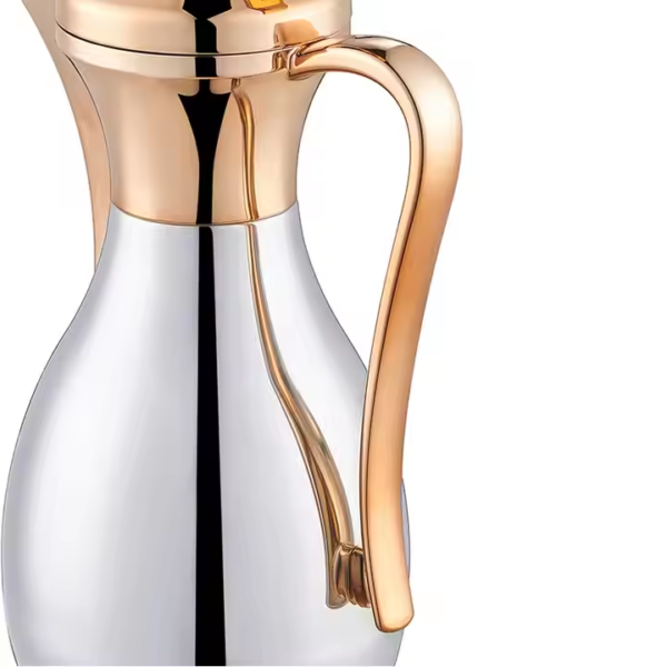 Middle East Stainless Steel 304 Dallah Arabic Coffee Pot With High Thermal Insulation Performance Insulated Vacuum Flask - Image 3