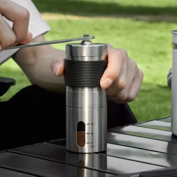 8 in 1 Coffee Gift Set Coffee Dripper & Server Camping Pour Over Coffee Maker Set of Portable Travel Bag - Image 3