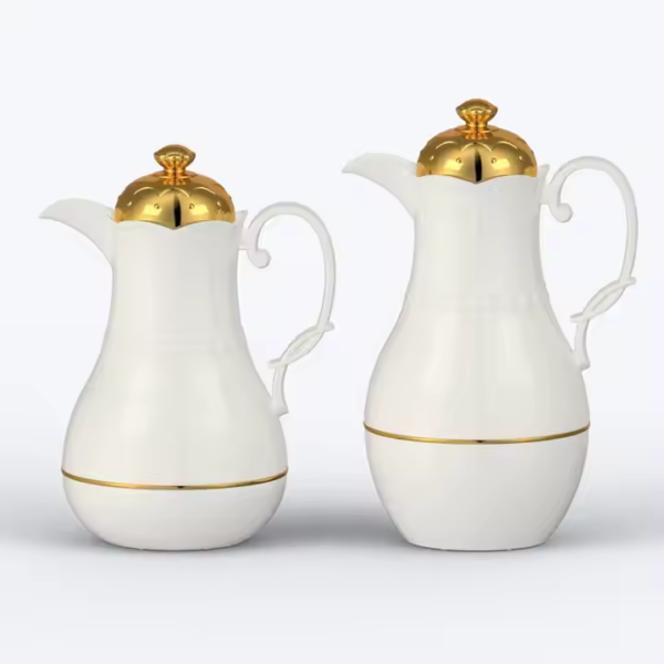 Arabian Style Thermal Carafe for Hot Drinks Elegant Coffee and Tea Insulated Carafe Thermal Coffee Carafe with Lid - Image 2