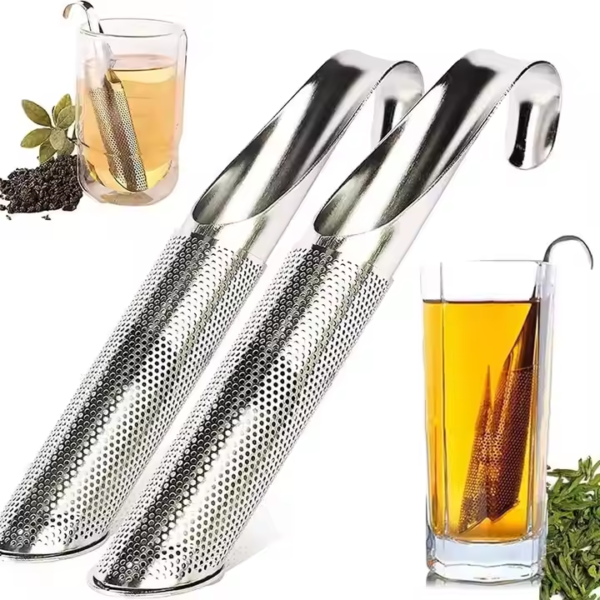 Stainless Steel Tea Strainer Diffuser Stick for Loose Tea Obsterm
