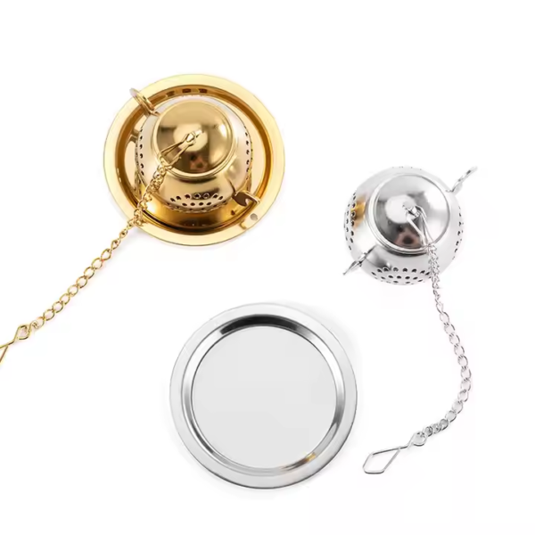 Stainless Steel Tea Ball Tea Strainer Loose Leaf Tea Infusers for Teacups Accessories - Image 4