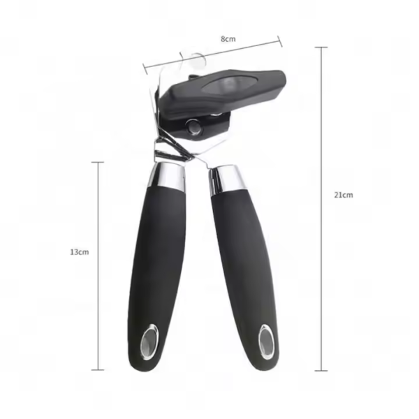Portable Can Opener Stainless Steel Screw Opener Powerful Canning Knife Kitchen Tools Manual Tin Can Opener - Image 5