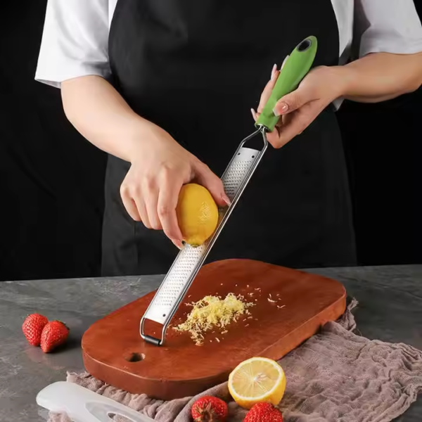 Handheld Stainless Steel Cheese Graterchocolate Graterlemon Scrubberkitchen Gadgets - Image 4