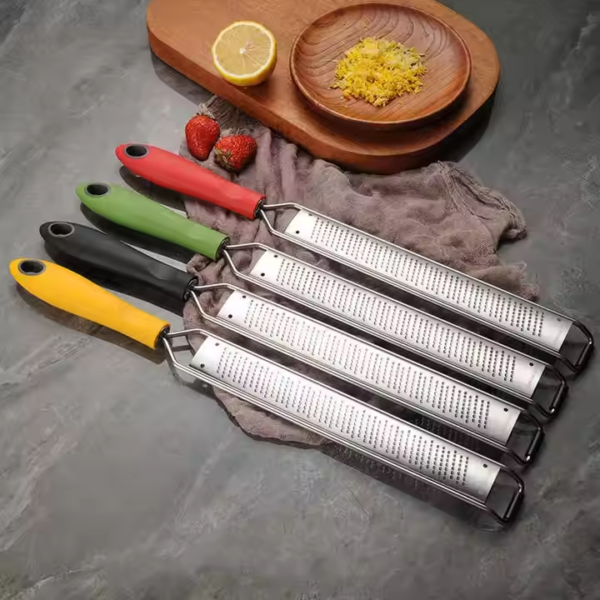Handheld Stainless Steel Cheese Graterchocolate Graterlemon Scrubberkitchen Gadgets - Image 5