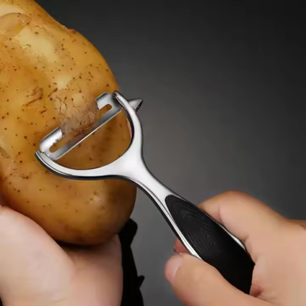 Stainless Steel Vegetable Cutter Peeler Vegetable Chopper Chip Multi-function Salad Fruit Kitchen Accessories Kitchen Gadgets - Image 3