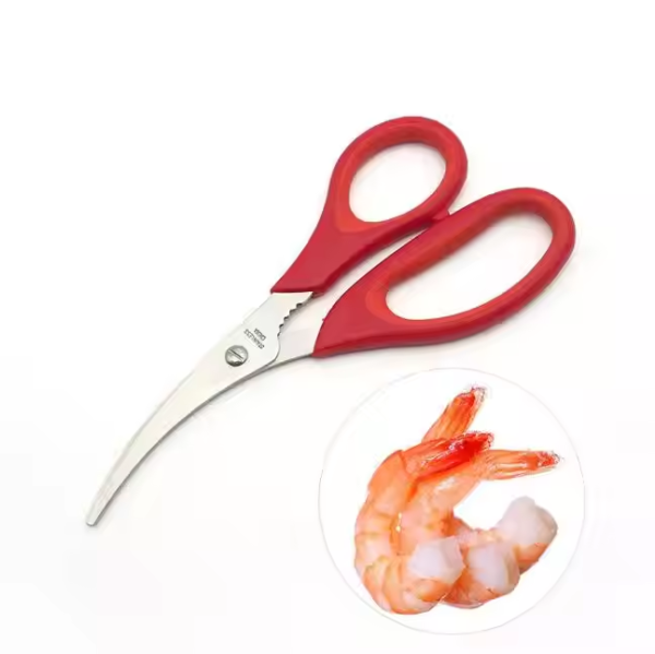 Stainless Steel Crab Scissor Seafood Shrimp Lobster Fish Belly Shell Skin Peeling Tool Multifunction Prawn Scissors Kitchen - Image 2