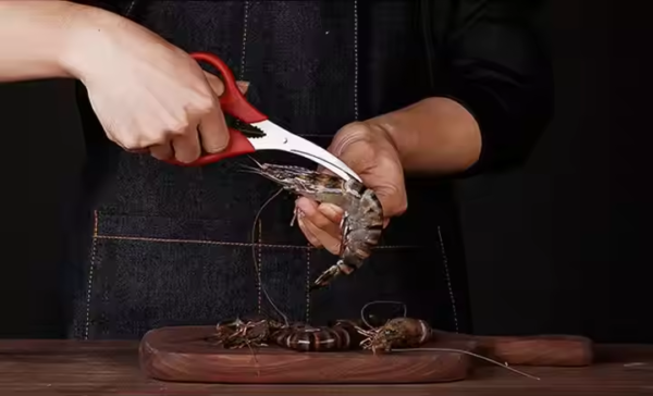 Stainless Steel Crab Scissor Seafood Shrimp Lobster Fish Belly Shell Skin Peeling Tool Multifunction Prawn Scissors Kitchen - Image 5