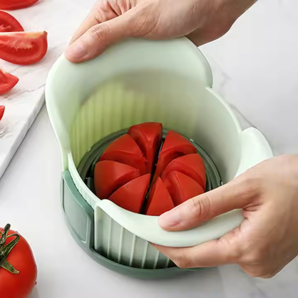 Multifunctional Dicer Manual Vegetable Tomato Cutter Slicer Chopper - Image 2