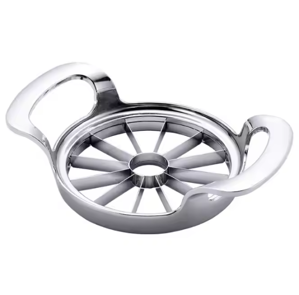 Extra Large Apple Slicer with 12 Blades Professional Heavy Duty Apple Cutter 304 Stainless Steel Apple Corer Tool