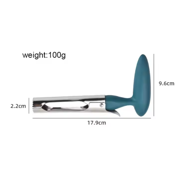 Premium Modern Stainless Steel Fruit Remover & Apple Corer Sharp Serrated Metal Blades for Cooking Food Gadgets Vegetable Usage - Image 2