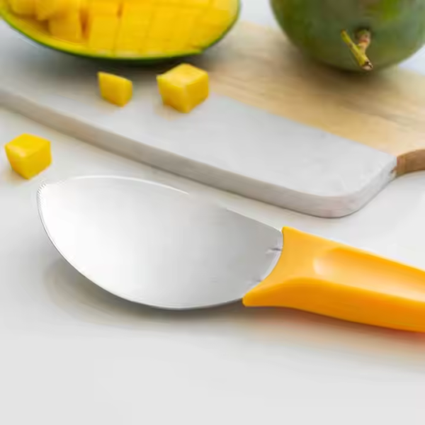 Stainless Steel Mango Peeler Fruit Flesh Remover Spoon Dicing Peel Kernel Separator Mango - Image 4