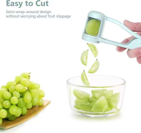 Hot Sale Green Tool Blueberry Grape Slicer Grape Slicer Cherry Tomatoes Slicer - Image 2