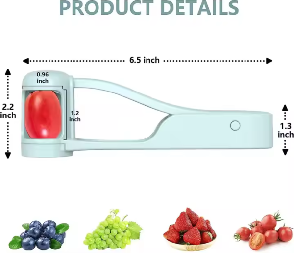 Hot Sale Green Tool Blueberry Grape Slicer Grape Slicer Cherry Tomatoes Slicer - Image 3