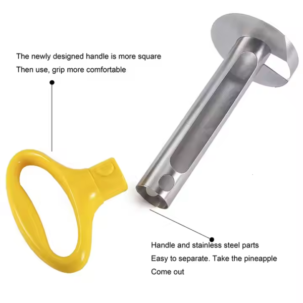 IN STOCK Kitchen Accessories Fruit Tool Stainless Steel Pineapple Cutter Peeler Pineapple Corer Slicer - Image 4