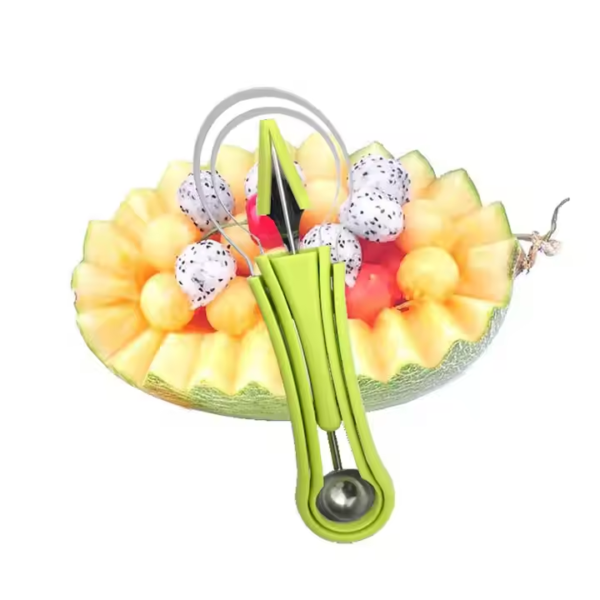 New Arrival Fruit Carving Knife Melon and Fruit Separator Three-Piece Platter Tool Set - Image 2