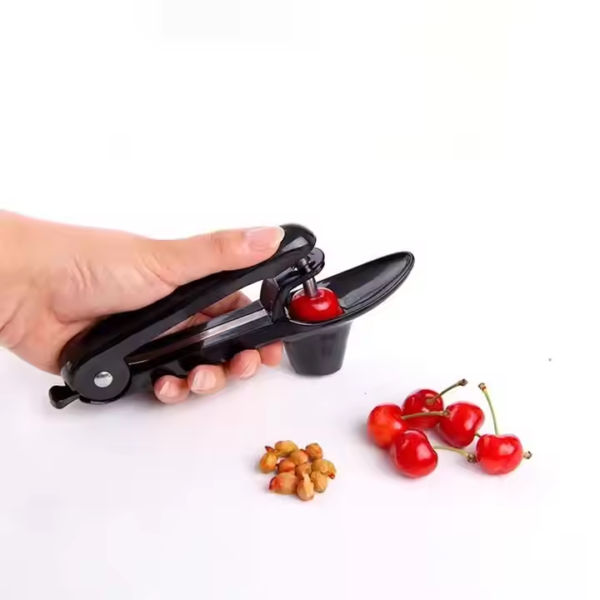 Gloway Stainless Steel Corers Manual Cherry Pitter Lock Design Fruit Pit Remover Kitchen Gadget Tools New Condition Vegetables - Image 4