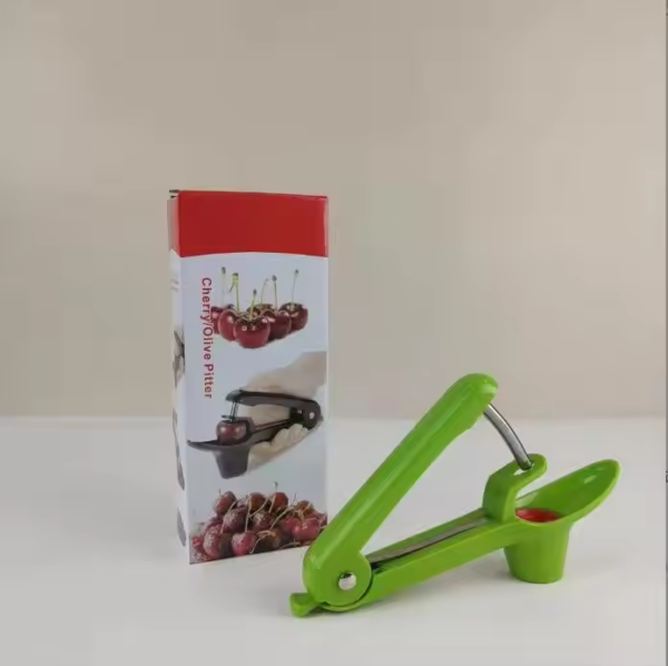 Gloway Stainless Steel Corers Manual Cherry Pitter Lock Design Fruit Pit Remover Kitchen Gadget Tools New Condition Vegetables - Image 5