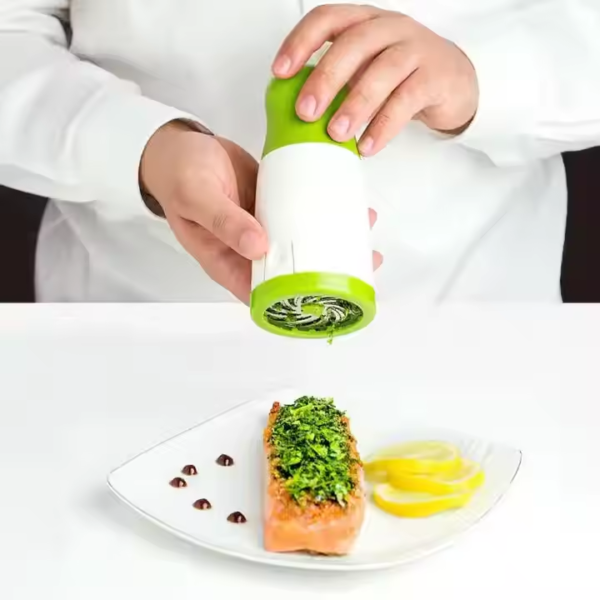 Manual Seasoning Spice Grinder Herb Mills Shredder Cilantro Parsley Chopper Spice Grinder Manual Herb Grinder - Image 4