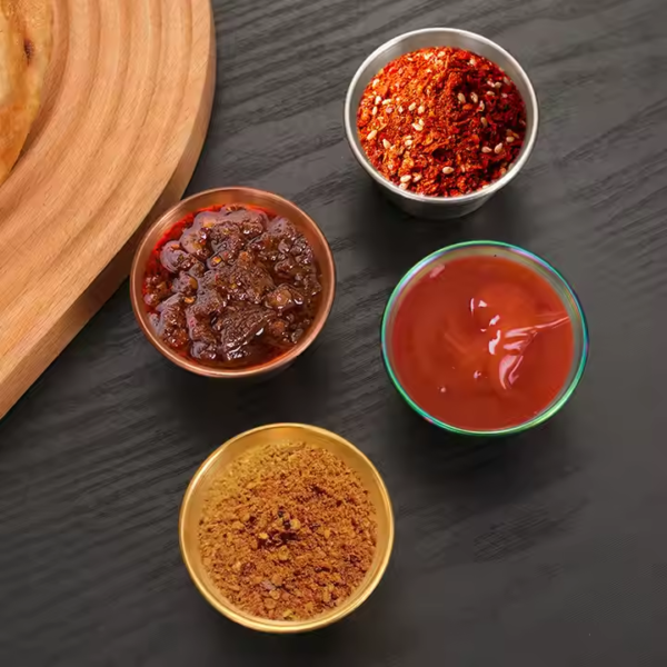 Food Grade 18/8 Ramekin Korean Dip Cup Small Round Stainless Steel Sauce Cup - Image 3