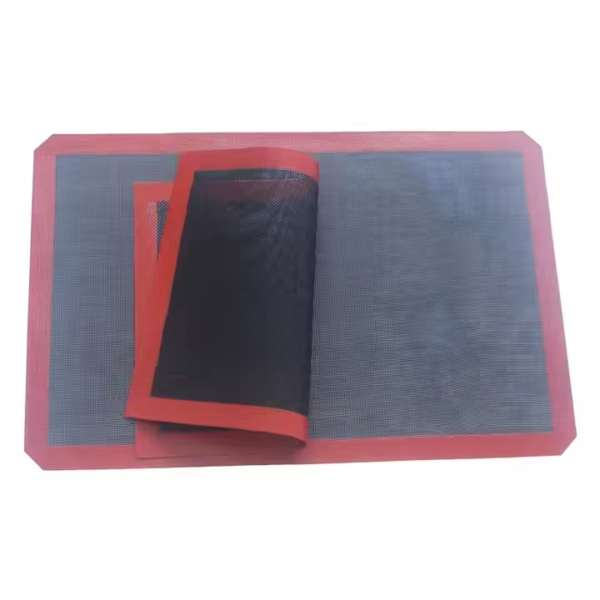 Premium Non-Stick Silicone Baking Mat for Bread Oven Liner Perforated Steaming Mesh Pad