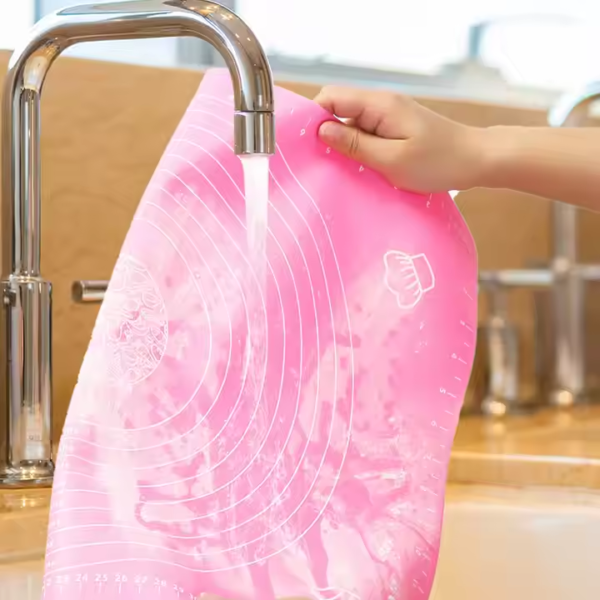 Large Non Stick Kneading Dough Pad Silicone Pastry Baking Dough Rolling Mat with Measurement Oven Liner - Image 5