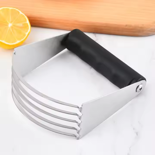 In Home and Kitchen Non slip Soft Handle Pastry Blender Dough Cutter for Butter, Pie Crust and Cake - Image 4