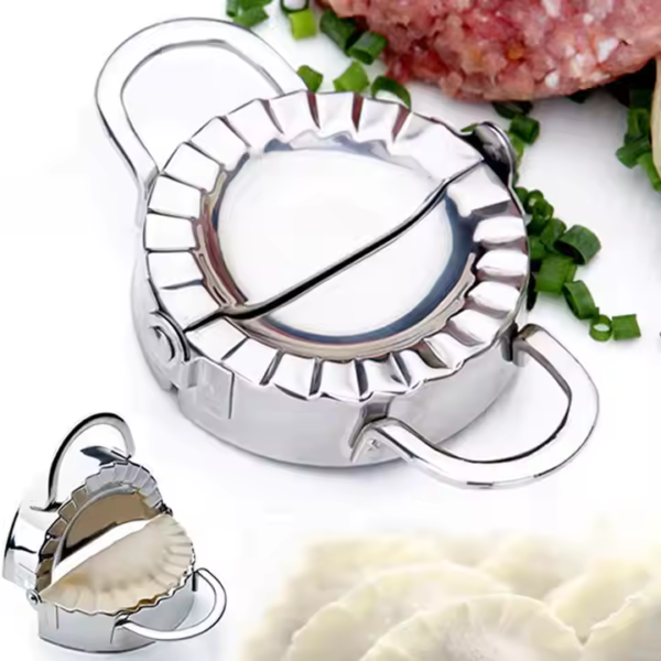 Dumpling Maker, 304 Stainless Steel DIY Dumpling Press, Ravioli Mould Pastry Dough Press Pastry Tools Tool for Kitchen - Image 4