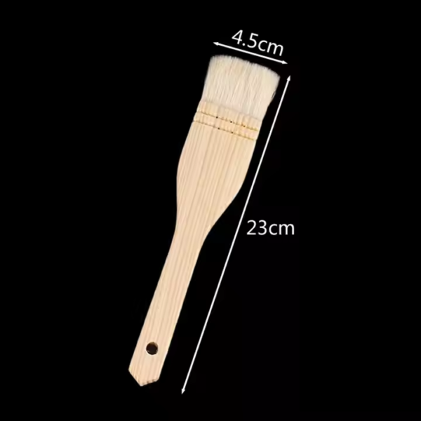 Wood Handle Wool Brush Home Use BBQ Oil Brush Kitchen Bakery Cake and Bread Baking Pastry Brush - Image 4