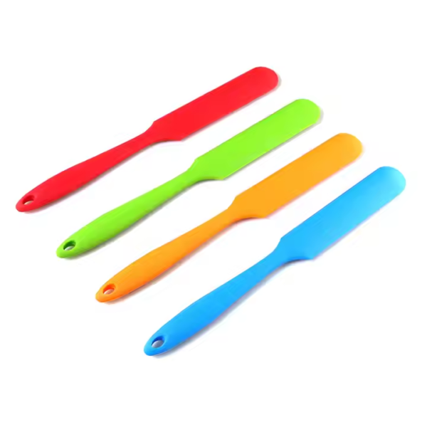 Silicone Long Scraper Color Cream Long Knife Scraper