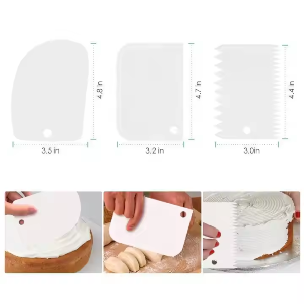 21pcs Cake Decorating Supplies Set with Cake Nozzles Spatula - Image 3