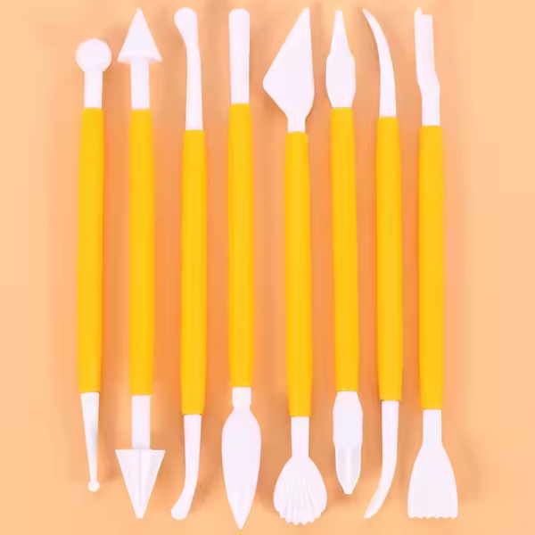 aking Tools 8 Piece Carving Pen Set Fondant Cake Carving Knife Making Cutting Tool - Image 3