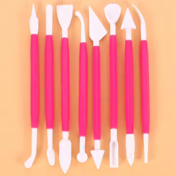 aking Tools 8 Piece Carving Pen Set Fondant Cake Carving Knife Making Cutting Tool - Image 4