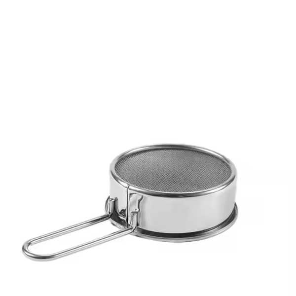 Mini Flour Sifter Sieve Mesh Filter for Baking Stainless Steel Sugar Chocolate Powder Sieve Duster - Image 2