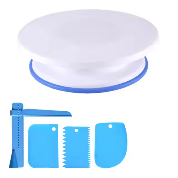 Supplies Birthday Wedding Accessories Utensils Smoother Rotating Cake Turntable Revolving Stand for Decorating Baking Tools