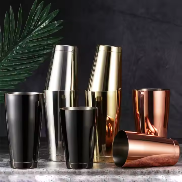 Hot Sell Stainless Steel Boston Shaker Set Factory Direct Sales Custom Logo Bar Club Accessories Stainless Steel Shaker - Image 4