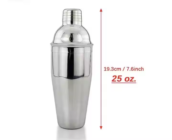 Stainless Steel Shaker 750ml Shaker Fancy Bar Nightclub Tool Dropshipping Jigger Bar Tool Mixer Drink Shaker Cup - Image 4